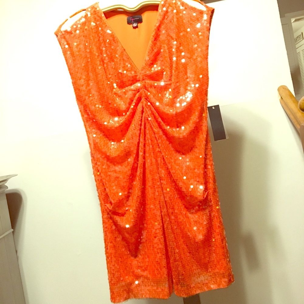 *Aqua Gorgeous Sequin Tunic Dress NWT